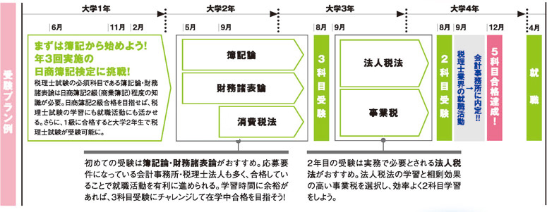 学年別受験プラン