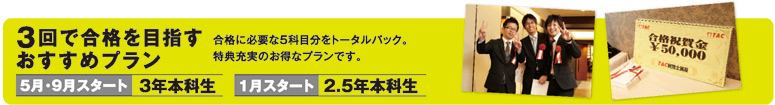 学年別受験プラン